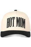 C.C HOT MOM Letter embroidered Trucker Hat