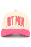 C.C HOT MOM Letter embroidered Trucker Hat