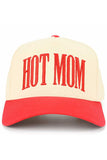 C.C HOT MOM Letter embroidered Trucker Hat