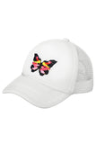 C.C Kids Hand Painted Abstract Butterfly Cap