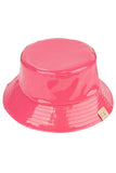 C.C Kids Shiny Reflective Enamel Rain Bucket Hat