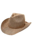C.C Kids Suede String Band Sequin Cowboy Hat