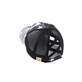 C.C Kids Tie Dye US Flag Star Baseball Ponytail Baseball Cap