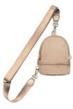 C.C Mini Solid Sling Backpack