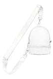 C.C Mini Solid Sling Backpack