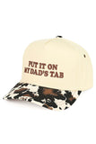 C.C PUT IT ON MY DAD'S TAB Letter Trucker Hat