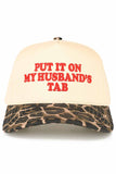 C.C Women's Put IT ON MY Husband'S Tab Letter Trucker Hat
