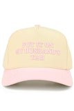 C.C Women's Put IT ON MY Husband'S Tab Letter Trucker Hat