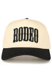 C.C RODEO Letter Embroidered Snapback Trucker Hat