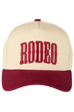 C.C RODEO Letter Embroidered Snapback Trucker Hat