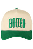 C.C RODEO Letter Embroidered Snapback Trucker Hat