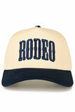 C.C RODEO Letter Embroidered Snapback Trucker Hat