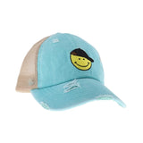 C.C Smiley Face Criss Cross High Pony C.C Ball Cap