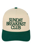 C.C SUNDAY BREAKFAST CLUB Embroidered Trucker Cap