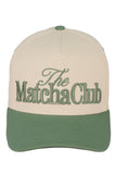 C.C THE MATCHA CLUB Embroidered Trucker Cap