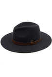 C.C Women's Wool Felt Brim Hat Panama