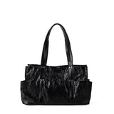Stylish Metallic Hobo Tote Purse - Summer Design Large Capacity Multi-Compartment Shoulder Bag for Women