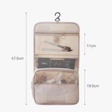 Travel Waterproof Makeup Portable Wash Bag, Large Capacity Makeup Bag Hook Bag, Toiletry Bag for travel