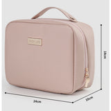 Makeup Bag Organizers, PU Square Portable Cosmetic Bag, Cosmetic Storage Bag, Portable Travel Large-capacity Wash Bag, Makeup Bag with Compartments,