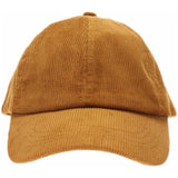 Corduroy Criss-cross Pony Cap