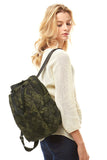Camo Puffer Backpack