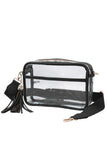 Clear PU Cross Body Camera Bag