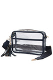 Clear PU Cross Body Camera Bag