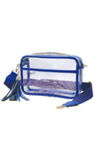 Clear PU Cross Body Camera Bag