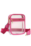 Clear PU Cross Body Mini Bag