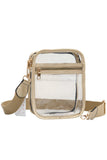 Clear PU Cross Body Mini Bag