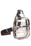 Clear Stadium Concert Sling Bag