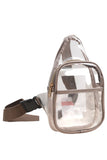 Clear Stadium Concert Sling Bag