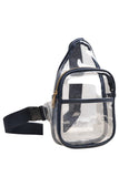 Clear Stadium Concert Sling Bag