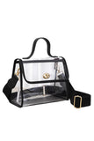 Clear Stadium Crossbody hand Bag