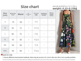 Women's Spring Elegant Sleeveless Printed Sexy Casual Dress