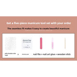 1050- Handmade press on nails fake nails removable Handmade Drawing Nails