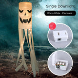 Halloween decorative hair dryer flag pendant ghost festival atmosphere luminous ghost hair dryer outdoor tree hanging supplies hanging ghost