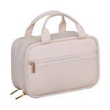 Double layer portable cosmetic bag, large capacity portable cosmetic storage bag, makeup bag organizer,Makeup bag with compartments,