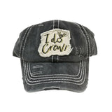 Distressed I Do Crew C.C Ball Cap