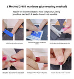0957- Handmade press on nails fake nails removable
