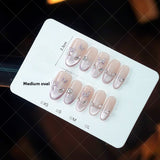 0961- Handmade press on nails fake nails removable