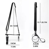 PVC waterproof drum crossbody bag, Transparent small crossbody bag,