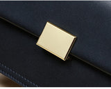 Genuine leather shoulder chain bag crossbody bag all-match small square bag