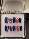 1054- Handmade press on nails fake nails removable