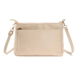 Stylish and simple shoulder Crossbody bag, women's small versatile zipper crossbody purse, stylish small square bag