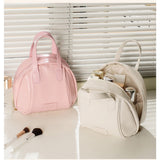 Tote makeup bag, waterproof cosmetic bag, skin care product storage bag, travel portable large-capacity toilet bag, makeup bag organizer,
