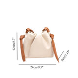 small crossbody bag women, fashionable contrasting color shoulder crossbody women's bag, casual crossbody bag small