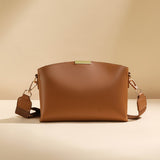 Elegant Women's Wide Shoulder Strap Shell Bag - Stylish & Functional Small Crossbody Bag