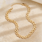 Y-Shaped Layered Necklace & Bracelet Set