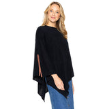 Fall Winter Sleeves Detailed Poncho